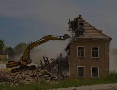 Complete residential demolition services in Atlanta