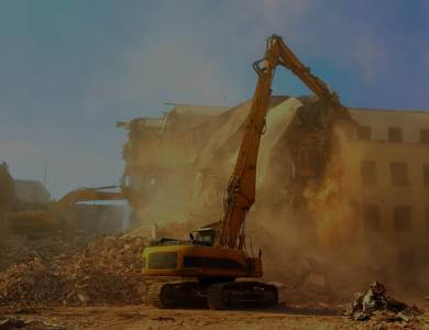 Complete commercial demolition services in Atlanta